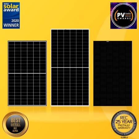 paneles serie alpha esp de rec fotovoltaica de energia renovable